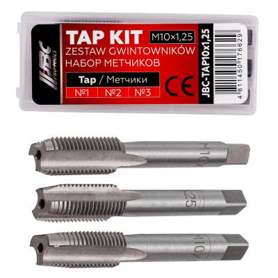 Метчик M10x1,25 (3шт) JBC-TAP10x1,25