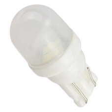 Лампочка светодиодная T10-1W Ceramic 12v белая T10-1W Ceramic W