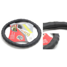 Чехол руля кожа TS-3137A(0413) (Black)-M 3137A Black