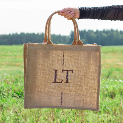 Сумка-шоппер (материал джут) 40х35х14см, max нагрузка 10кг LT-shbag5