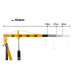 Кран гидравлический 2т JCB-TH72004 (T32002)(из 2-х частей)