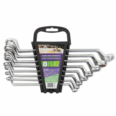 Ключи накидные, набор 8пр. (6х7, 8х9, 10х11, 12х13, 14х15, 16х17, 18х19, 21х22мм) 5088MP