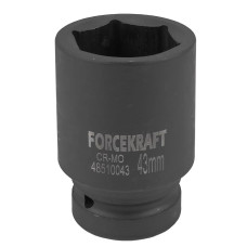 Головка ударная глубокая 43мм (6гр.), 1  FK-48510043