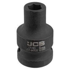 Головка ударная 8мм (6гр.), 1/2  JCB-44508