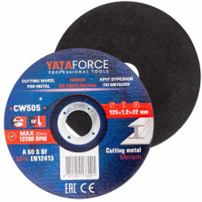 Круг отрезной 125x1.2x22.2мм YF-CW505