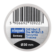 Плашка M10x1,5/Ф30 Sch-DIE10x1.5