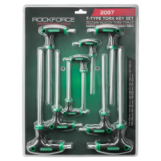 Ключи T-образные TORX, набор 9пр. RF-2097