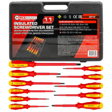 Отвертки диэлектрические, набор 11пр. FK-20712