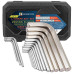 Ключи Г-образные 6-гранные, набор 13+3пр. (2, 2.5, 3-8, 10, 12, 14, 17, 19мм + T25, T30, T40) Sigmatool--5137D+3