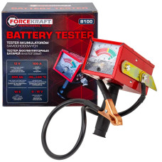 Тестер аккумуляторных батарей аналоговый (12V, 100А) FK-B100