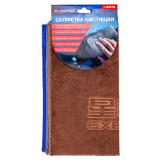 Салфетка чистящая микрофибра с логотипом 30*30 см (3шт/уп) F-NHE33 Exeed
