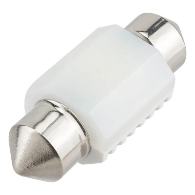 Лампочка светодиодная FT-3030-2SMD-31mm 12v белая FT-3030-2SMD-31mm W