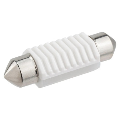 Лампочка светодиодная FT-3030-2SMD-36mm 12v белая FT-3030-2SMD-36mm W