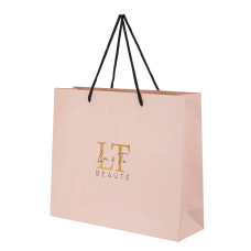 Пакет бумажный упаковочный розовый 27*32*9.5cm LT-B1(pink)