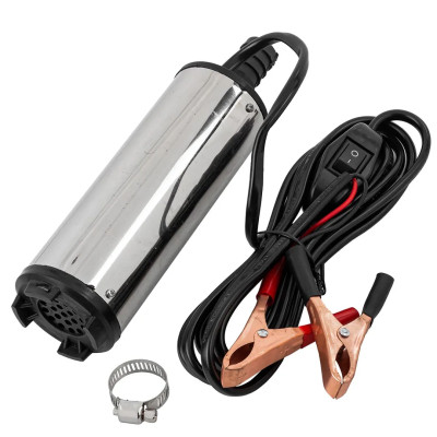 Насос для перекачки топлива (12V, 60W, 30л/мин, Ø51мм, Ø выходного отв. 19мм) FK-ST33-12