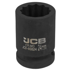 Головка ударная 24мм (12гр.), 3/4  JCB-46824