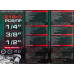 Набор инструментов 216+3пр. 1/4 ,3/8 ,1/2 (6гр., 12гр.)(4-32мм) RF-38841+3