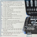 Набор инструментов 108пр. 1/4 , 1/2 (6-гр.) (4-32мм) Sch-41082-5