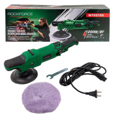 Машина полировальная электрическая (230V, 1200W, 500-2500об/мин, диаметр круга - 150мм) RF-WT03105