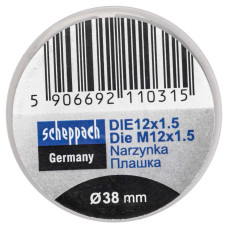 Плашка M12x1,5/Ф38 Sch-DIE12x1.5