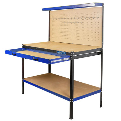 Верстак слесарный металлический 1200х600х1500мм Sch-TW-01Y0320