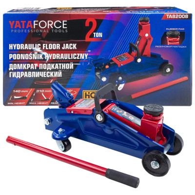 Домкрат подкатной гидравлический 2т YF-TA82008