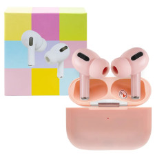 Наушники беспроводные EL-AirPods(розовые)