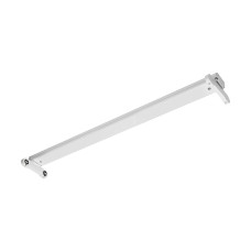 Светильник накладной OSL SLIM-2x150см для открытой лампы T8 LED, G13, IP20, 220В, одностороннее питание, белый корпус OS-OSL2150S-00