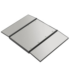 Зеркало настольное (155*122*13мм, цвет черный) FK-DEC2082