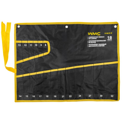 Органайзер тканевый для набора ключей 18пр (640х480мм) WMC-5181P-P