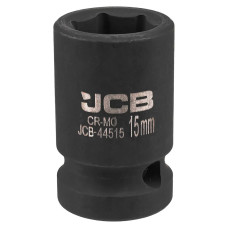 Головка ударная 15мм (6гр.), 1/2  JCB-44515