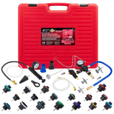 Набор приспособлений для тестирования систем охлаждения 28пр. (0-2.5bar), в кейсе JBC-922G1