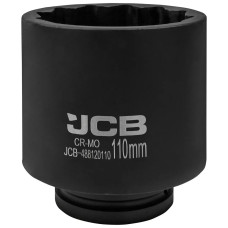 Головка ударная глубокая 110мм (12гр.), 1  JCB-488120110