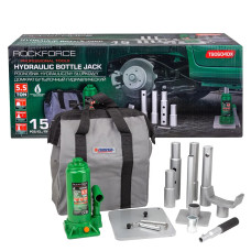 Домкрат бутылочный гидравлический 5,5т RF-T90604DX