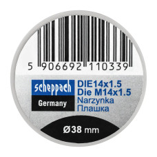 Плашка M14x1,5/Ф38 Sch-DIE14x1.5