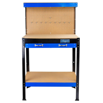 Верстак слесарный металлический 800х400х1400мм Sch-TW-WT00301