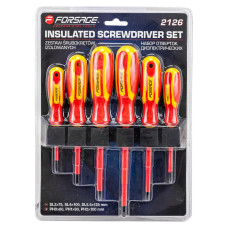 Отвертки диэлектрические, набор 6пр. F-2126