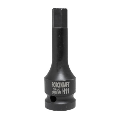Головка-бита 6-гранная ударная 11мм,1/2   FK-24407811MPB
