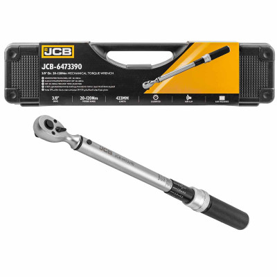 Ключ моментный 20-120Нм, 3/8   JCB-6473390