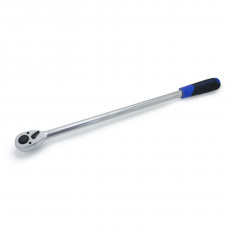 Трещотка реверсивная,удлиненная 1/2 L-510мм с резиновой ручкой (72зуб)