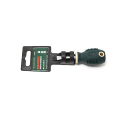 Отвертка шлицевая магнитная   Profi  S2 SL6.5х30мм, на пластиковом держателе RF-70365030