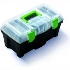 Ящик инструментальный пластиковый 18 (460х250х220мм, вкладыш органайзер 425х200х45мм)