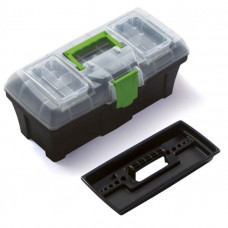 Ящик инструментальный пластиковый 22 (550х270х267мм, вкладыш органайзер 500х200х65мм)