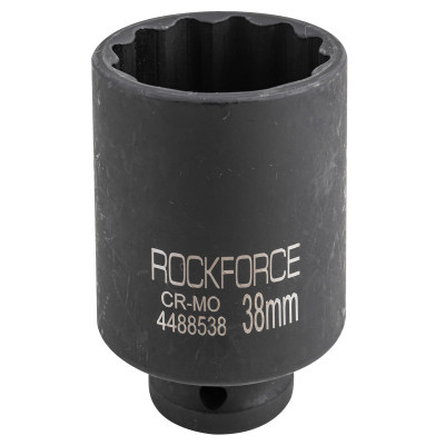 Головка ударная глубокая 38мм, 1/2   RF-4488538