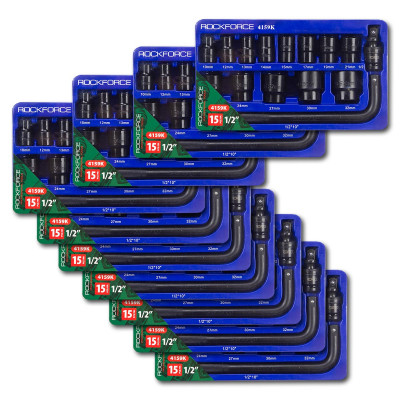  Набор головок ударных 15пр. 1/2   в ложементе RF-4159K ( 10 K-T )