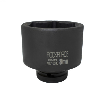 Головка ударная глубокая 80мм 6гр. 1   RF-48510080