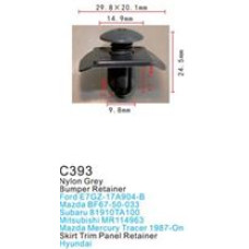 Клипса для крепления внутренней обшивки а/м Субару пластиковая  C0393(Subaru)