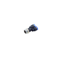 Фитинг Y-образный для пластиковых трубок 8мм с наружной резьбой 1/2   RF-SPX08-04