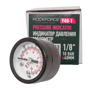 Индикатор давления манометр 1/8  10bar RF-Y40-1