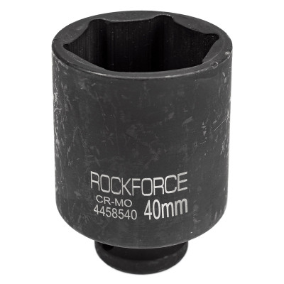 Головка ударная глубокая 40мм 1/2  6гр. RF-4458540
